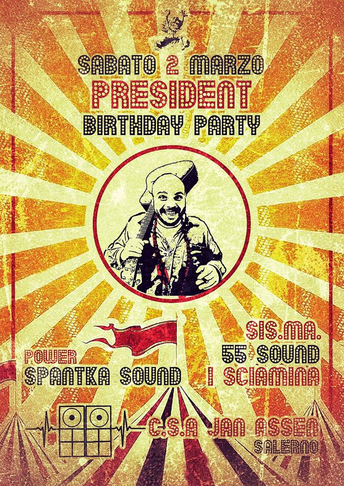 President Birthday PARTY