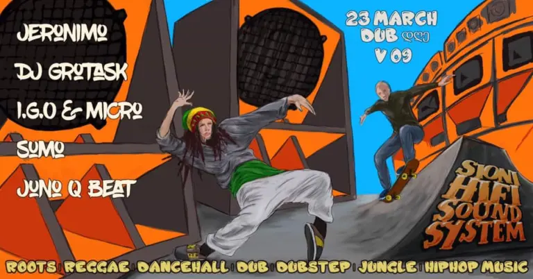 Sioni HiFi Soundsystem – DubდღეV9-OutdoorSkank-Roots Reggae Dub Dubstep HipHop in a Dance