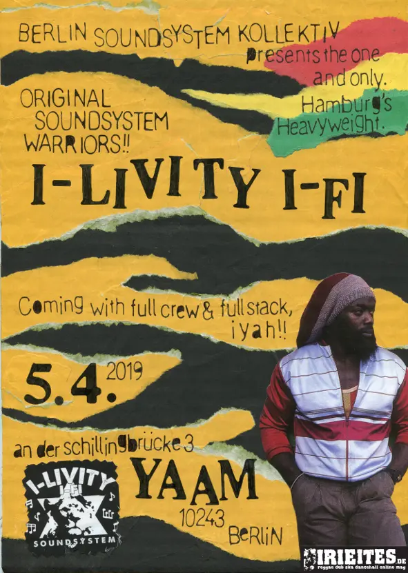 I-Livity I-Fi with full Soundsystem & Crew!