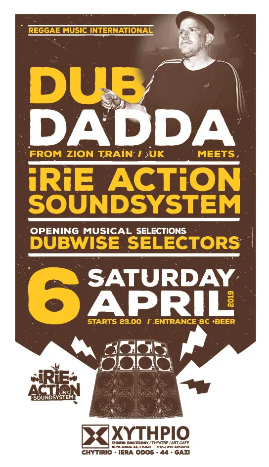Dub Dadda (UK) Meets Irie Action Sound System
