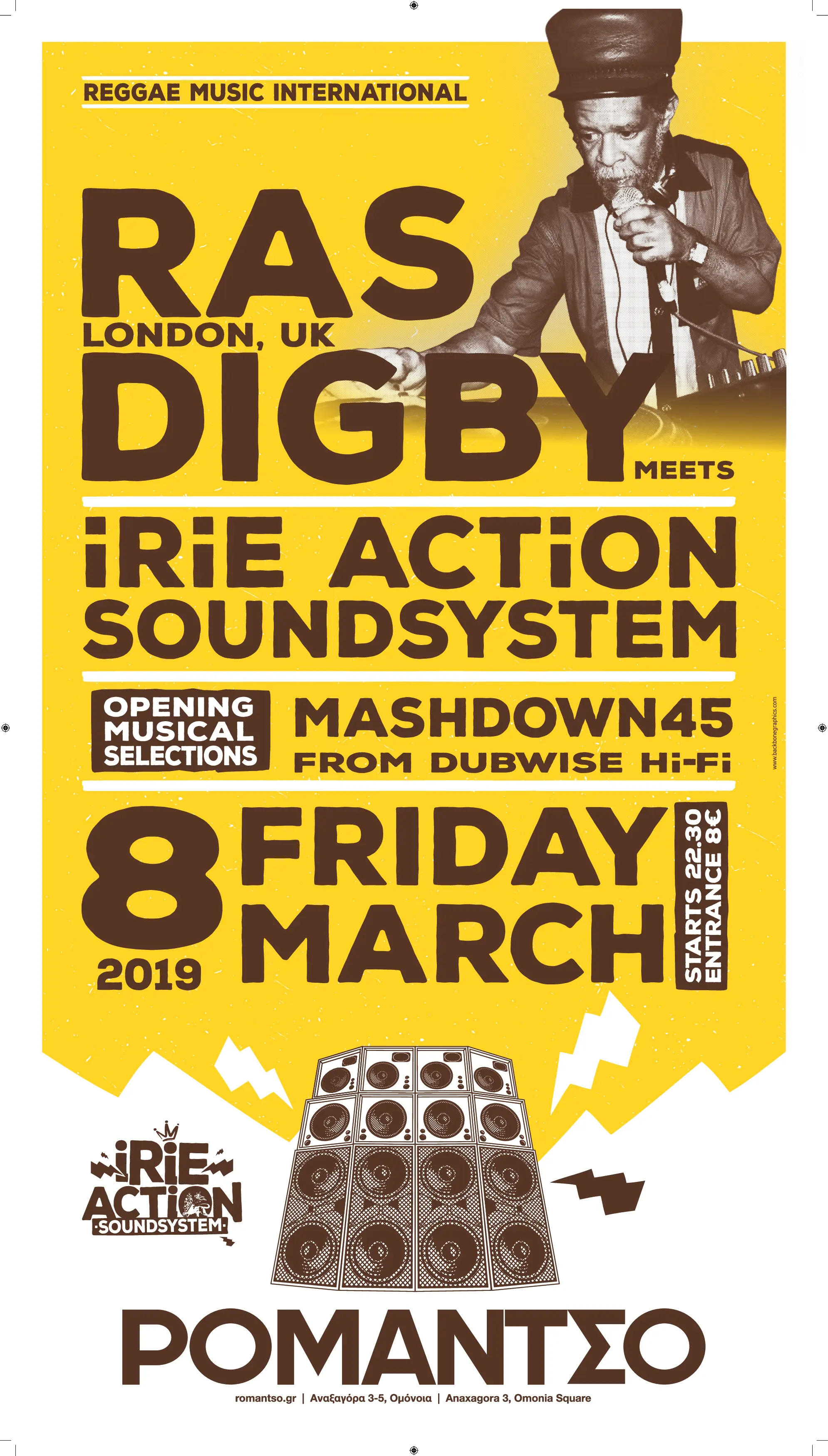 Ras Digby (UK) Meets Irie Action Sound System