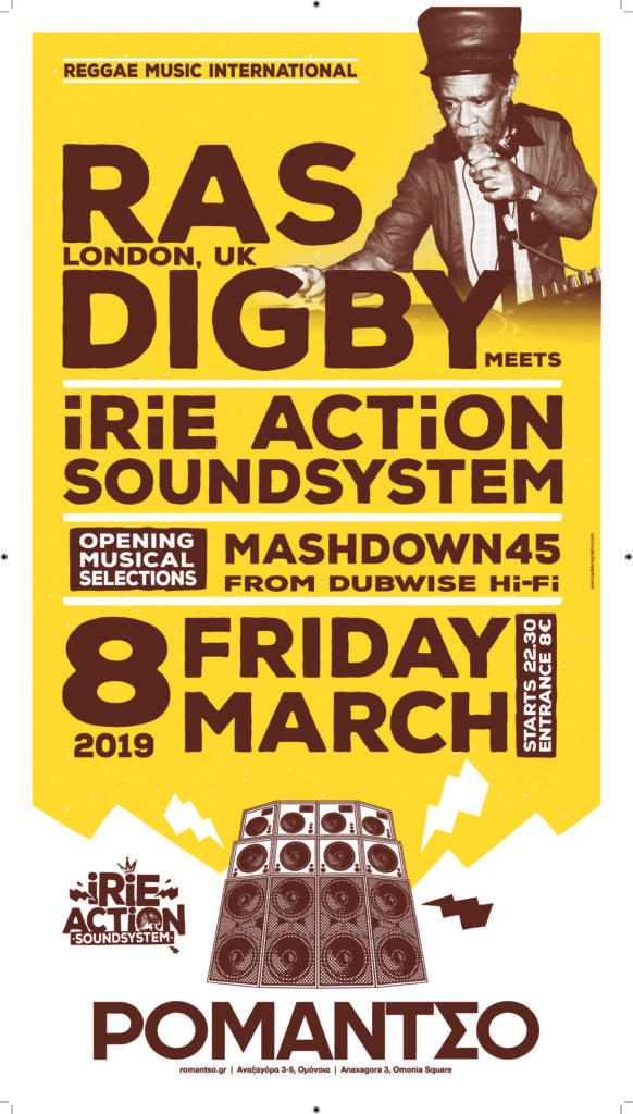 Ras Digby (UK) Meets Irie Action Sound System