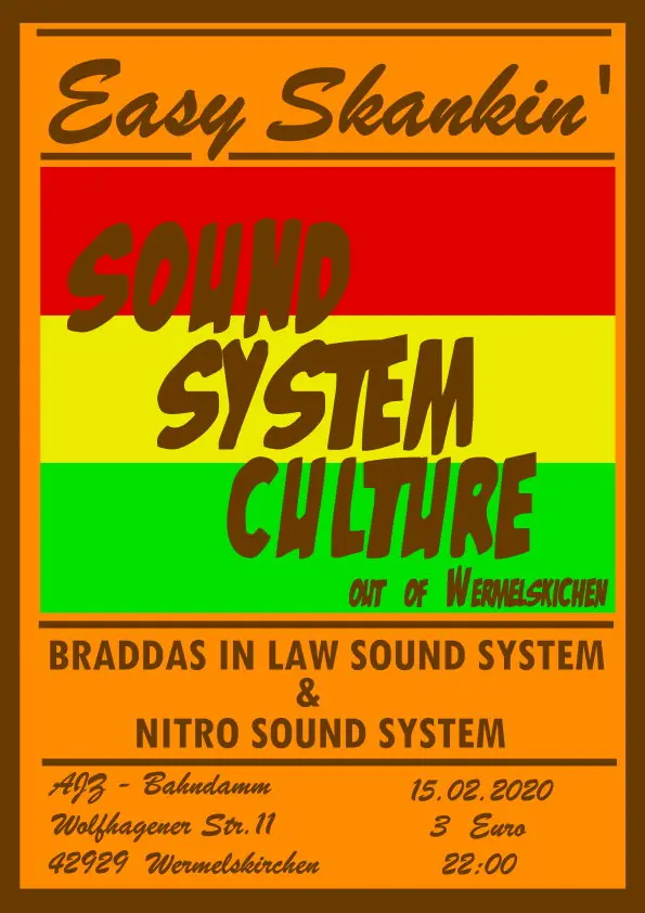 Sound System Culture Out Of Wermelskirchen