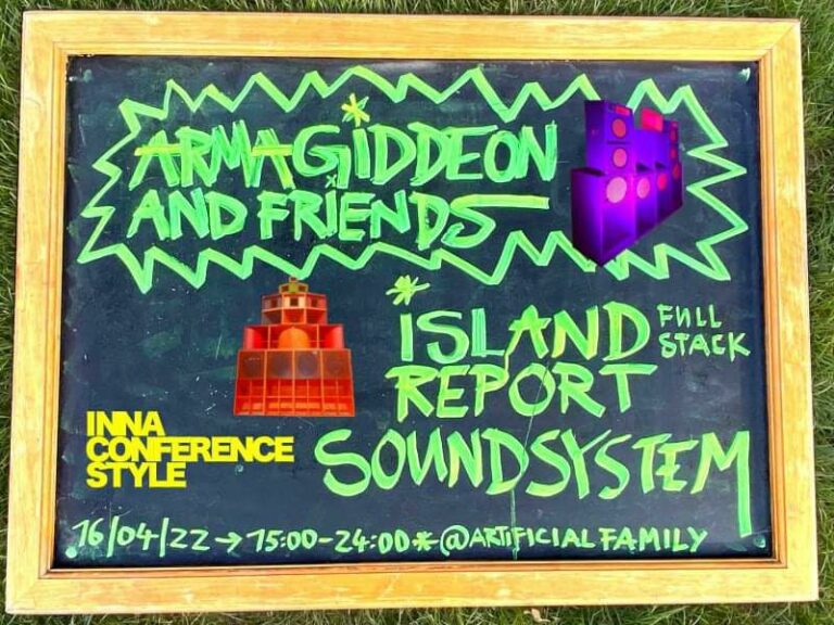 Soundsystem Conference – Armagiddeon Sound and Friends ls. Island Report Soundsystem
