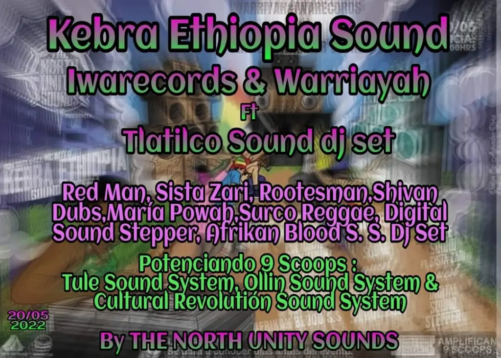 Kebra Ethiopia, Iwarecords & Warriayah en Atizapan