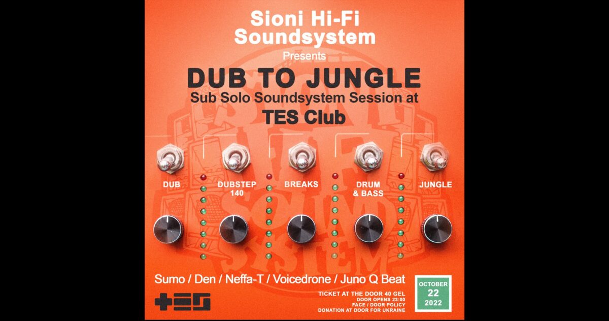 Sioni Hi-Fi Soundsystem takeover of Tes club version – 03 – Dub to Jungle
