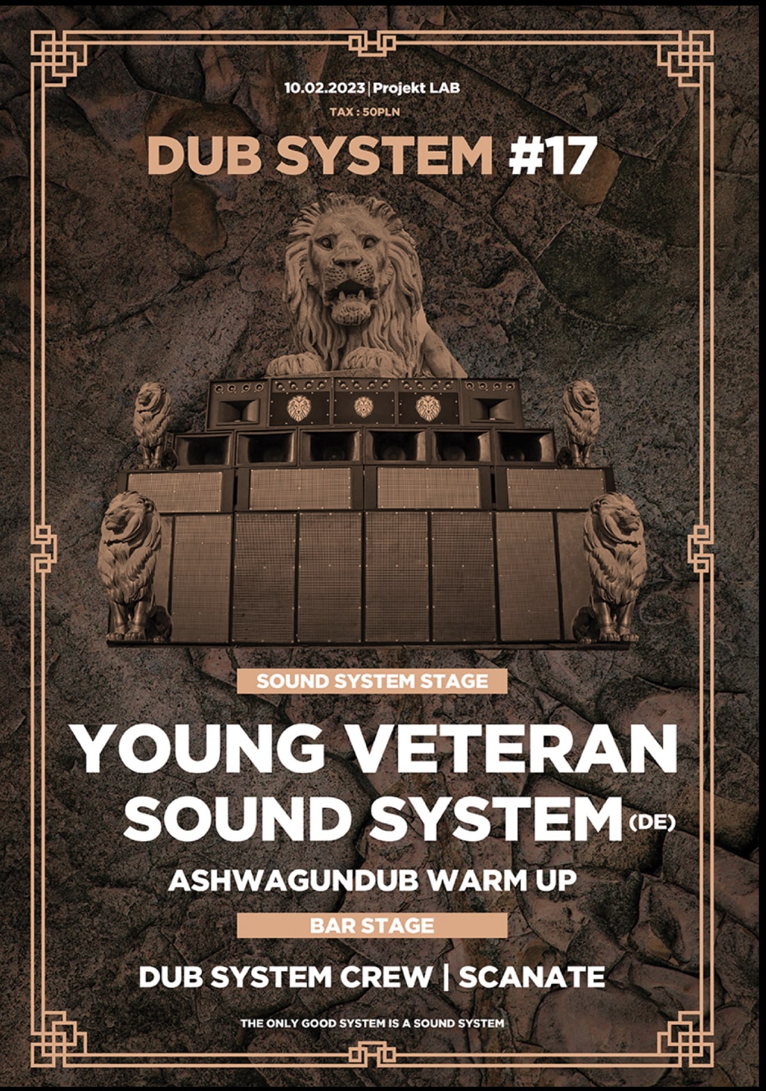 Dub System #17 – Young Veteran Sound System meets Ashwagundub