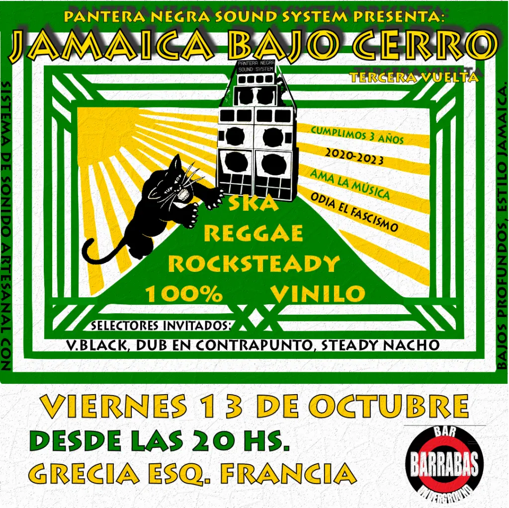 Jamaica Bajo Cerro (tercera vuelta)