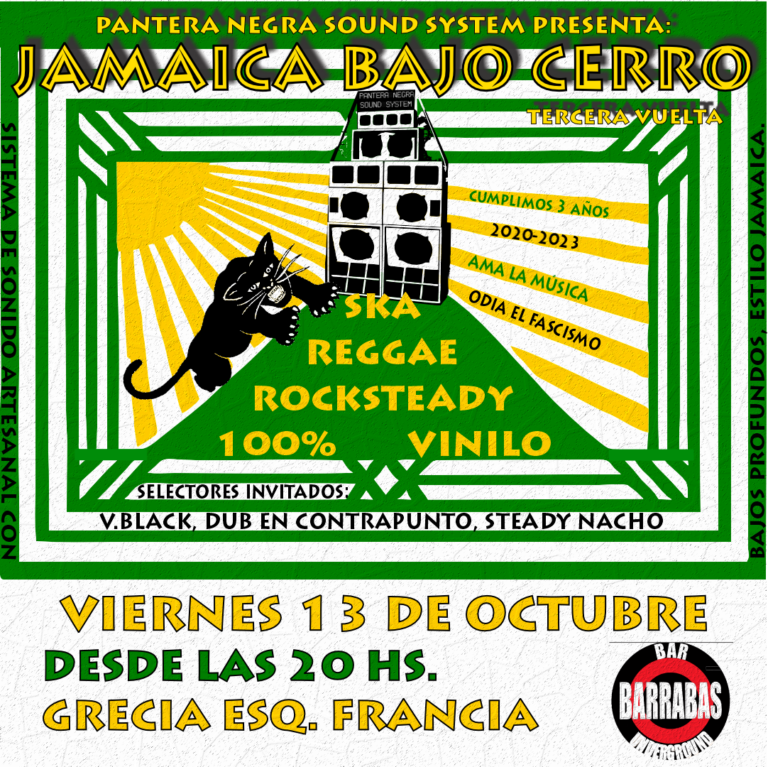 Jamaica Bajo Cerro (tercera vuelta)