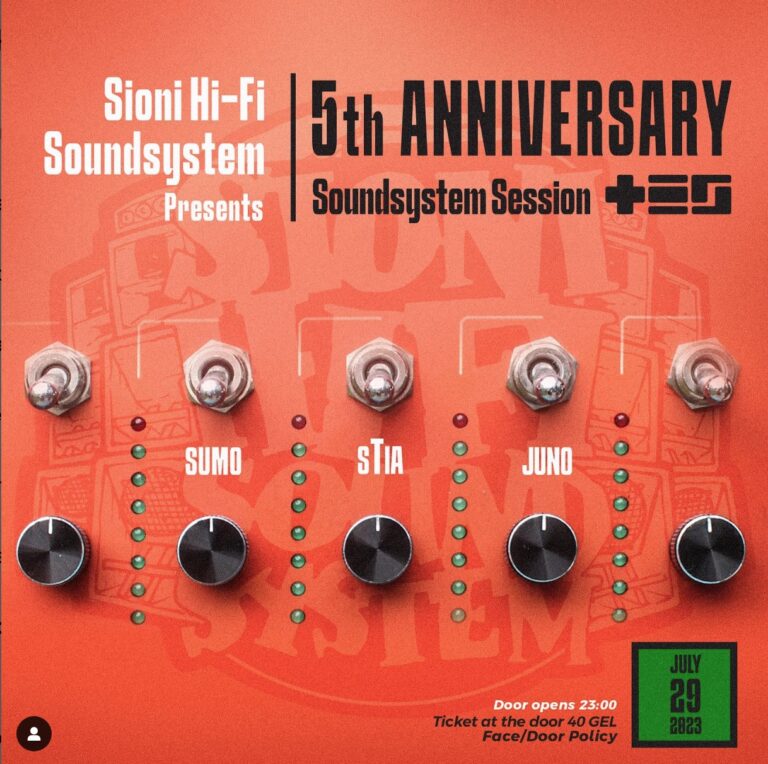 5TH ANNIVERSARY OF SIONI HI-FI SOUNDSYSTEM at Tes club