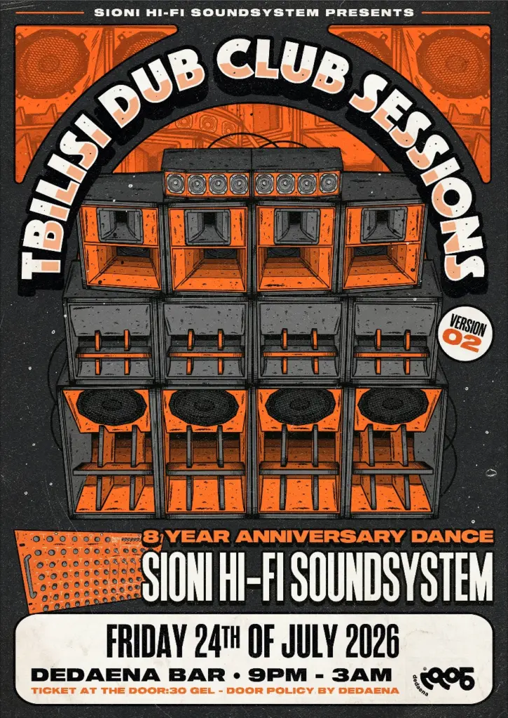 8 year anniversary Dance at Dedaena Bar-24.7.2026 with Juno/Sumo/Lulu/Refugee Sound/Slack Tah